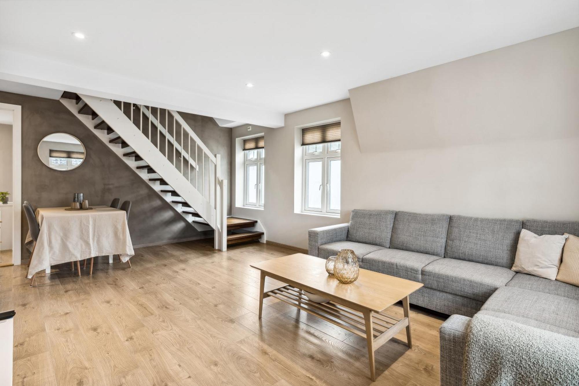 Stylish & Bright Penthouse - Office - 5 Star Location! Leilighet Egersund Eksteriør bilde